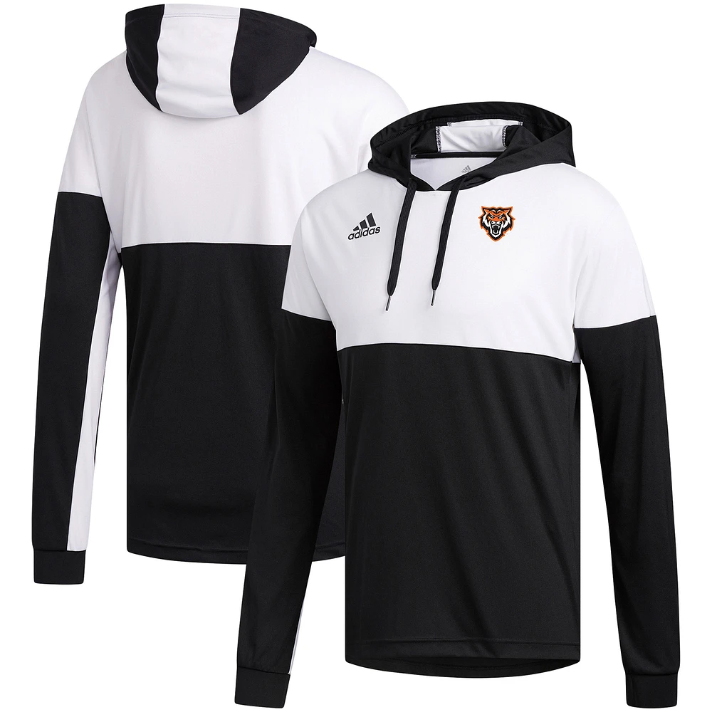 Men's adidas Black Idaho State Bengals Sideline Legend Shooter Pullover Hoodie