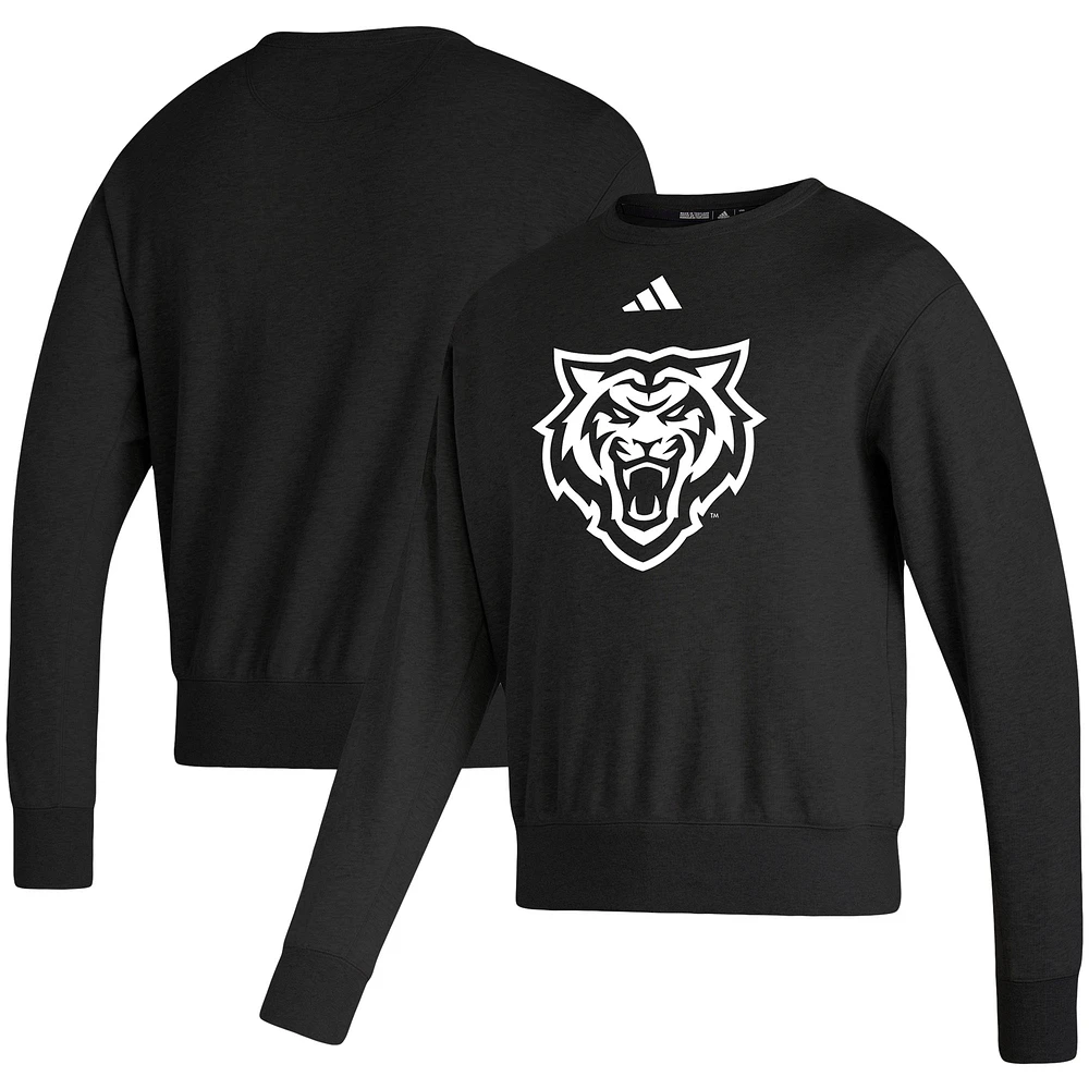 Men's adidas Black Idaho State Bengals Sideline Premium Retro Pullover Top