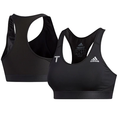 Women's adidas Black Troy University Trojans Sideline Alphaskin Bra