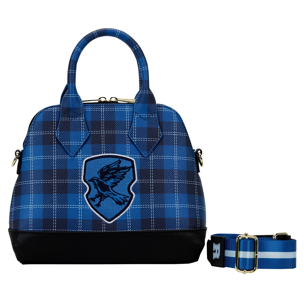 Loungefly Harry Potter Ravenclaw Varsity Plaid Crossbody Bag