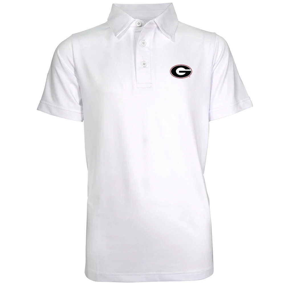 Youth Garb White Georgia Bulldogs Polo