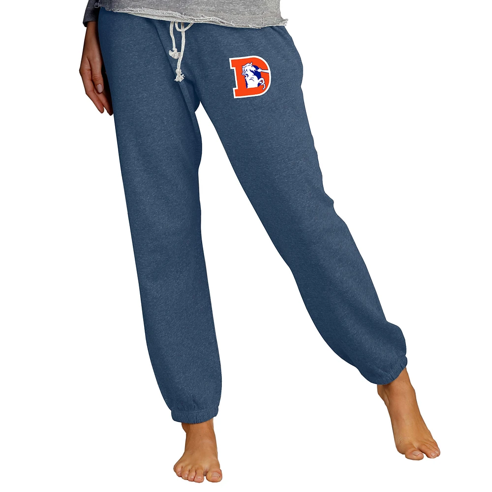 Women's Concepts Sport Navy Denver Broncos Mainstream Lounge Jogger Pants