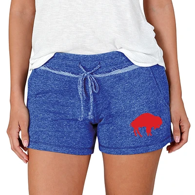 Women's Concepts Sport Royal Buffalo Bills Mainstream Terry Lounge Shorts