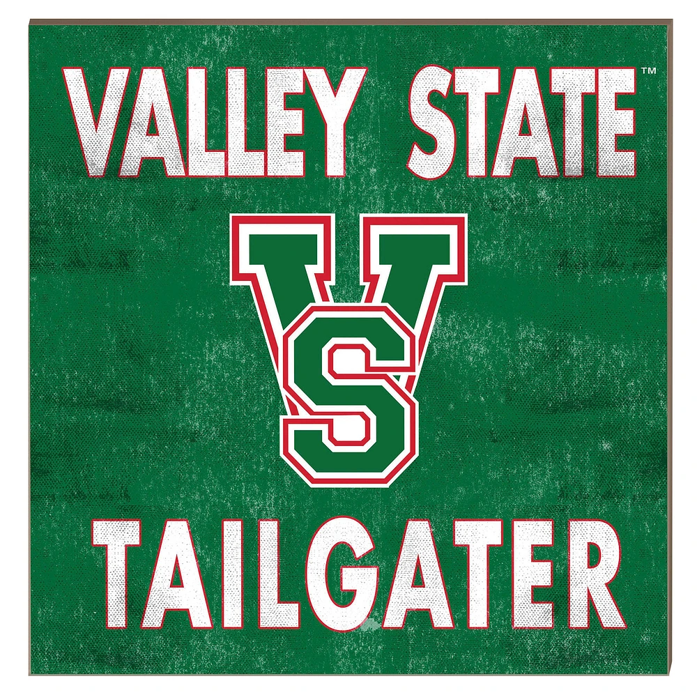 Mississippi Valley State Delta Devils 10" x 10" Team Color Tailgater Plaque