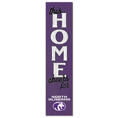 North Alabama Lions 12" x 48" This Home Leaner