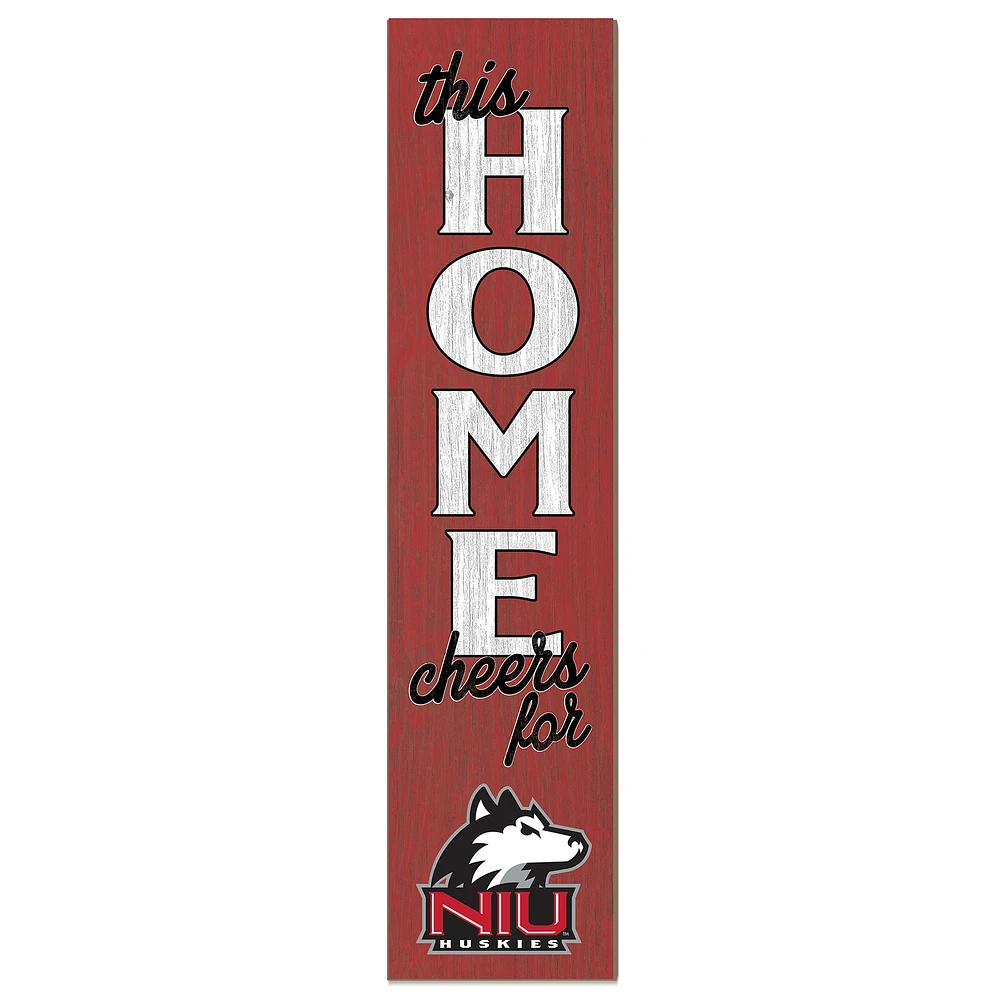 Northern Illinois Huskies 12" x 48" This Home Leaner