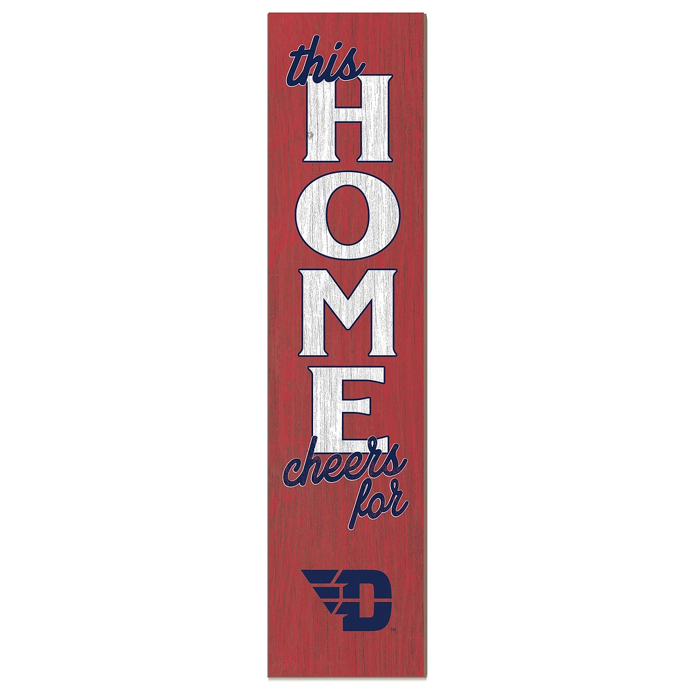 Dayton Flyers 12" x 48" This Home Leaner
