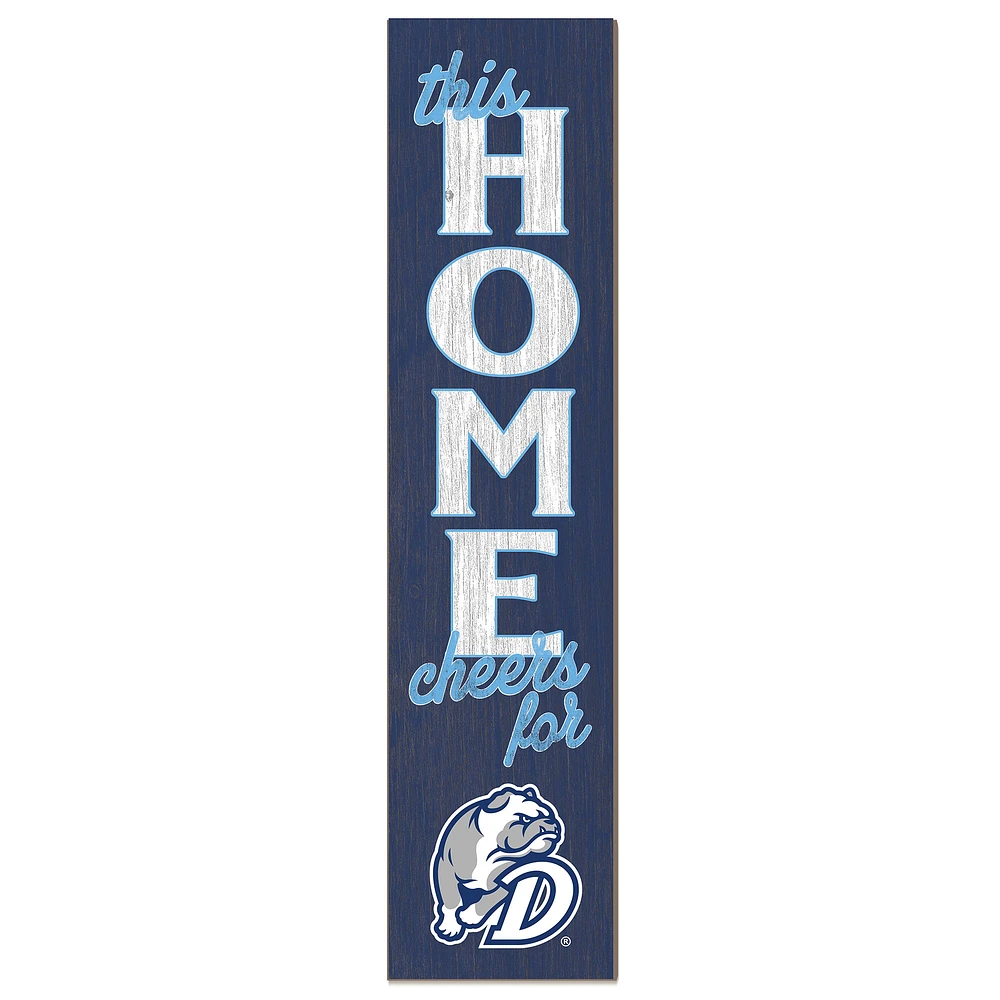 Drake Bulldogs 12" x 48" This Home Leaner