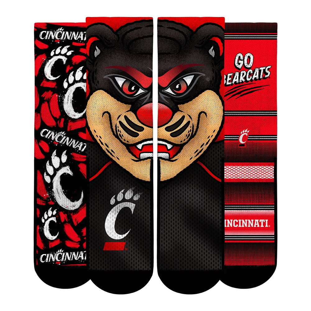Youth Rock Em Socks Cincinnati Bearcats Fan Favorite Three-Pack Crew Sock Set