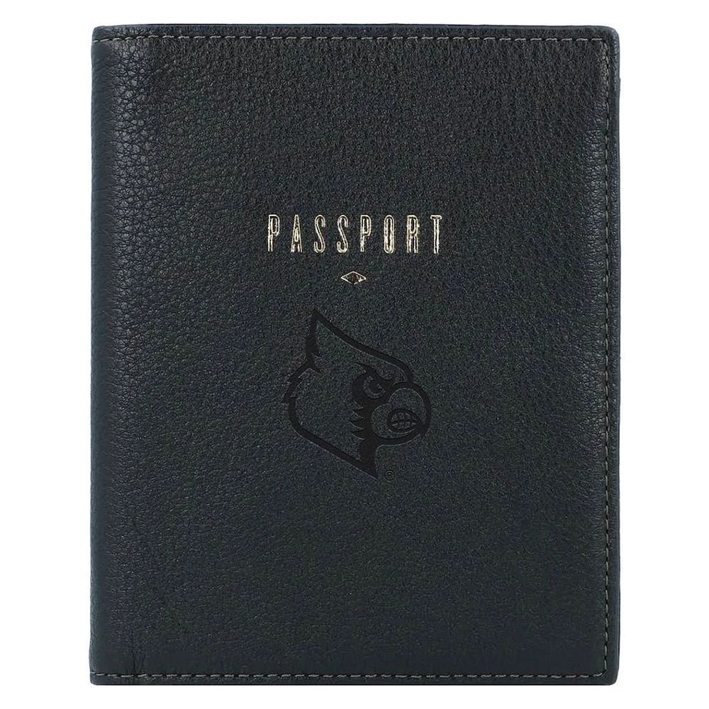 Fossil Louisville Cardinals Travel RFID Passport Case