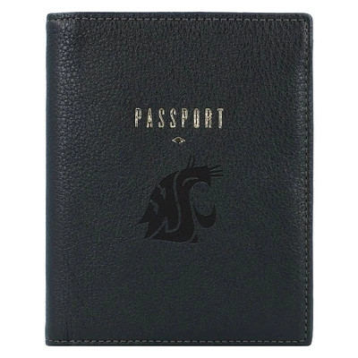 Fossil Washington State Cougars Travel RFID Passport Case