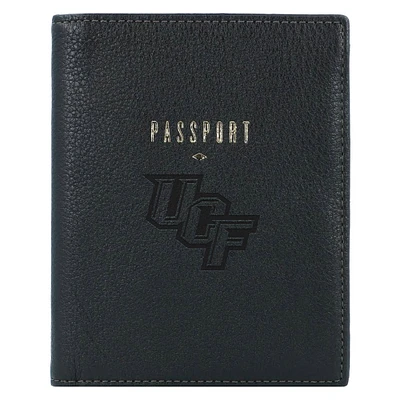 Fossil Black UCF Knights Travel RFID Passport Case
