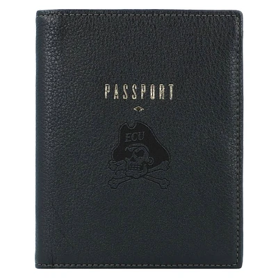 Fossil Black ECU Pirates Travel RFID Passport Case
