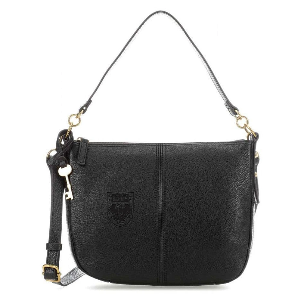 Women's Fossil Black UChicago Maroons Jolie Crossbody Bag