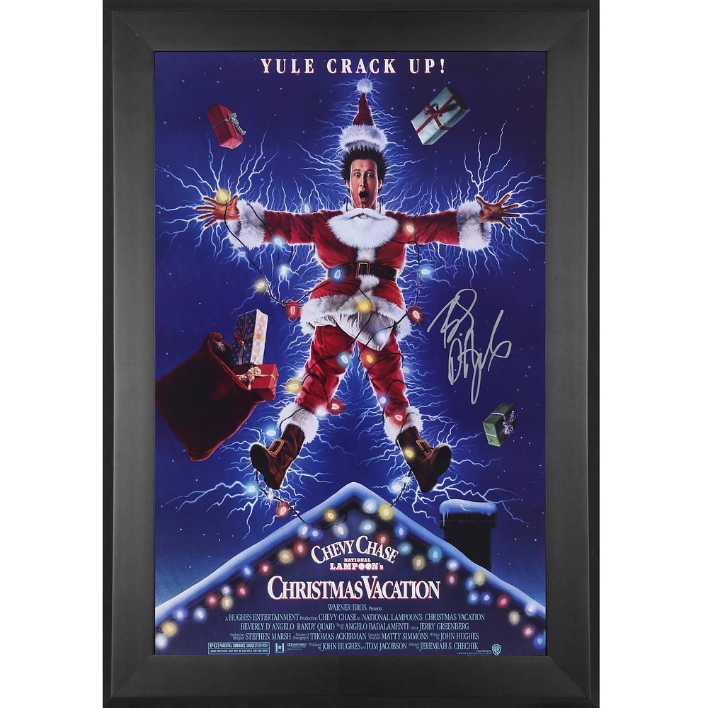 Beverly D'Angelo National Lampoon's Christmas Vacation Autographed Framed 11" x 17" Movie Poster