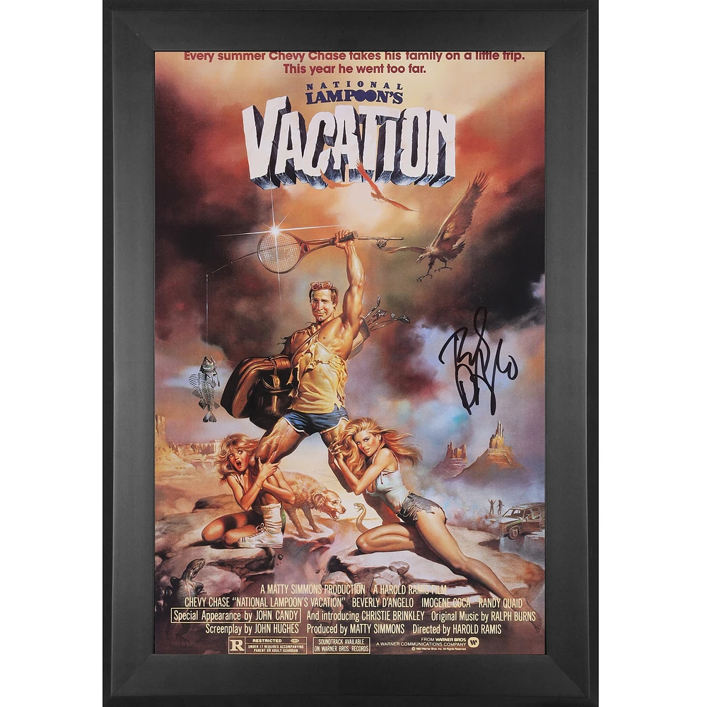 Beverly D'Angelo National Lampoon's Vacation Autographed Framed 11" x 17" Movie Poster