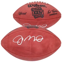 Joe Montana San Francisco 49ers Autographed Wilson Super Bowl XXIV Logo Football