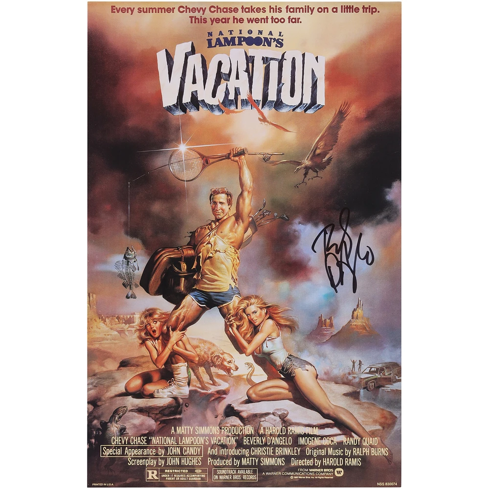 Beverly D'Angelo National Lampoon's Vacation Autographed 11" x 17" Movie Poster