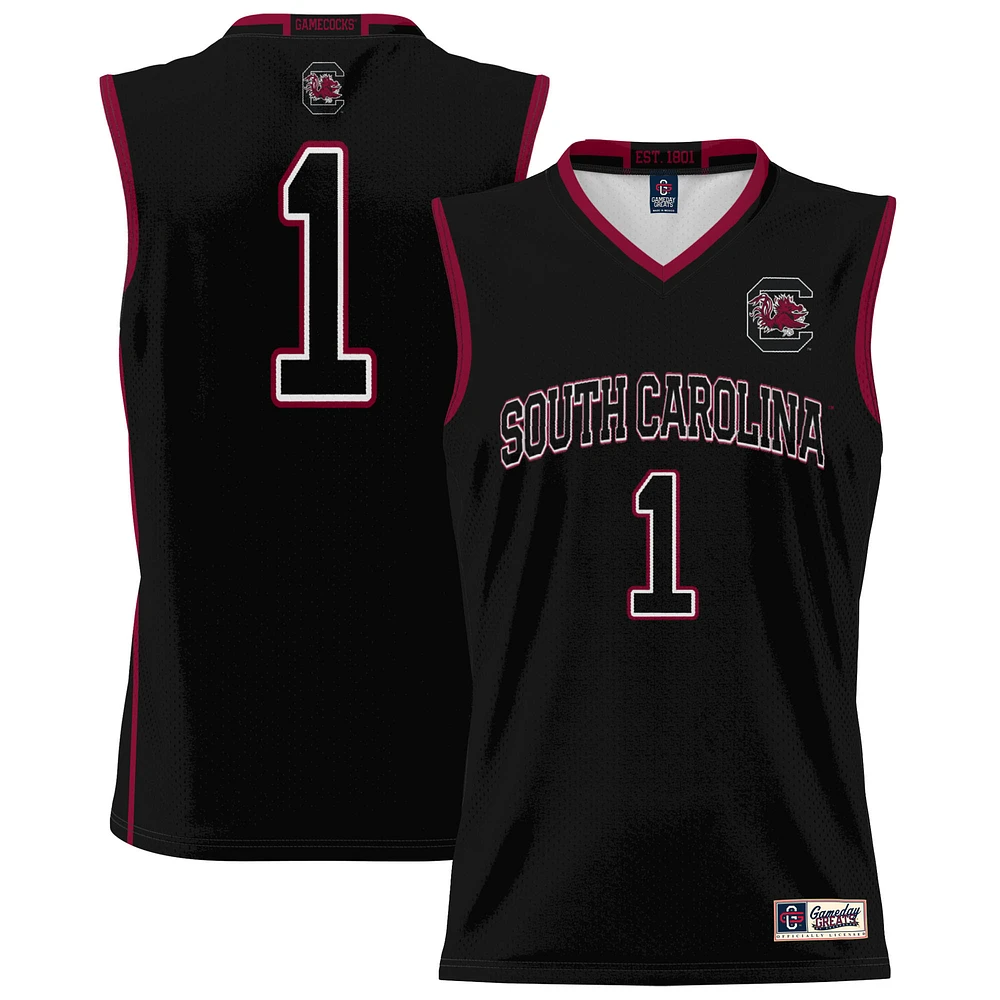 Youth GameDay Greats #1 South Carolina Gamecocks Lightweight Basketball Jersey