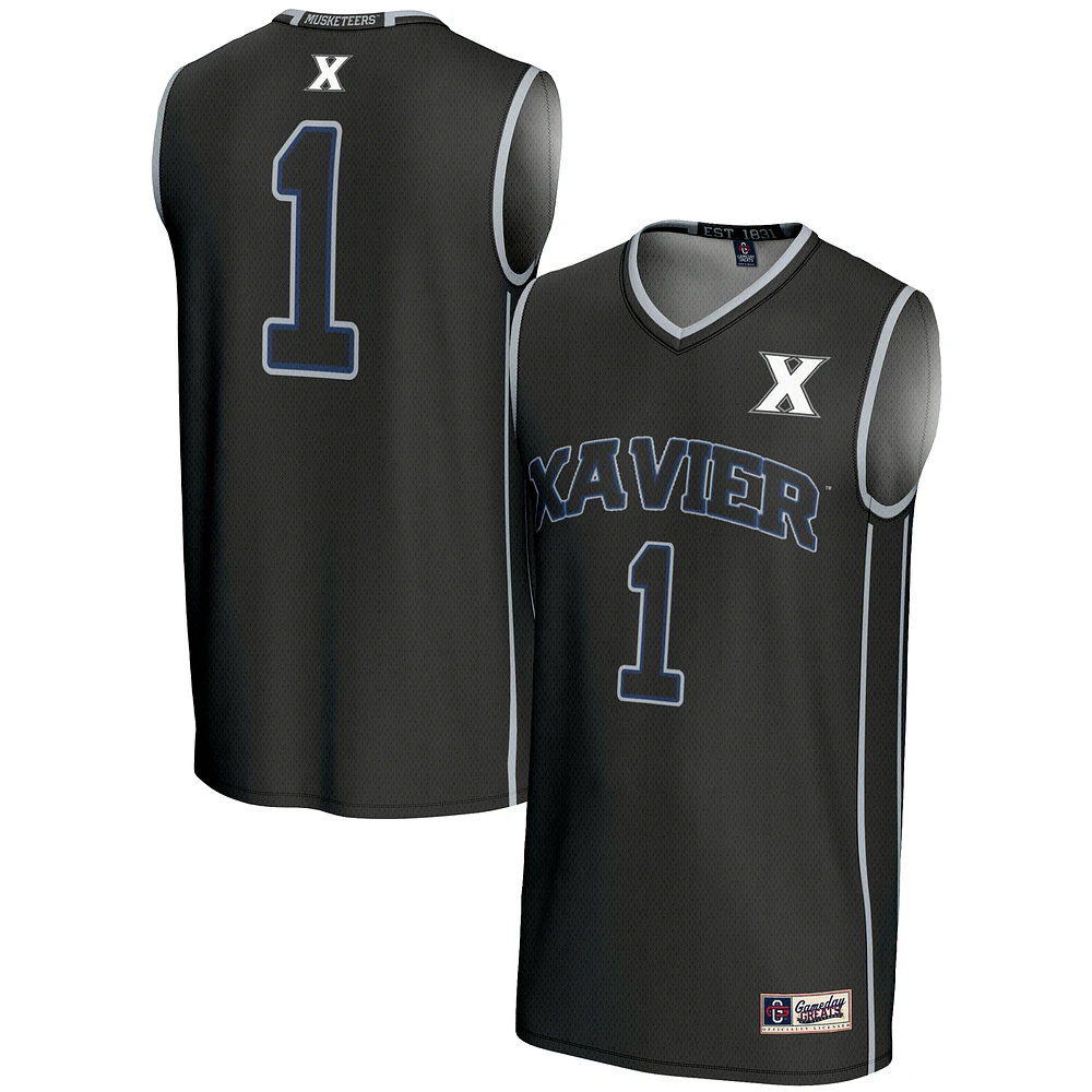 Youth GameDay Greats #1 Xavier Musketeers Lightweight Basketball Jersey