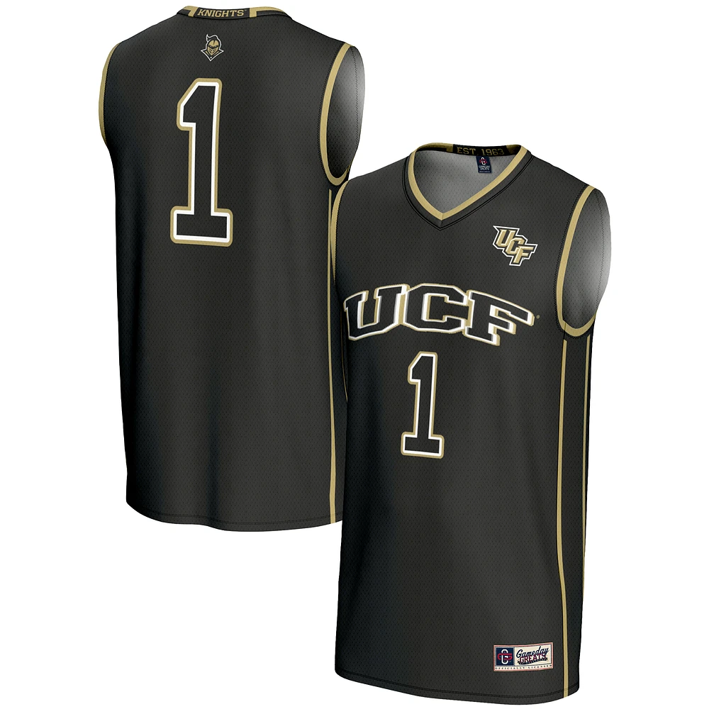 Youth GameDay Greats #1 Black UCF Knights Lightweight Basketball Jersey