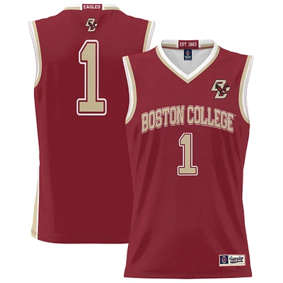 Unisex GameDay Greats #1 Cardinal Boston College Eagles Lightweight Basketball Jersey