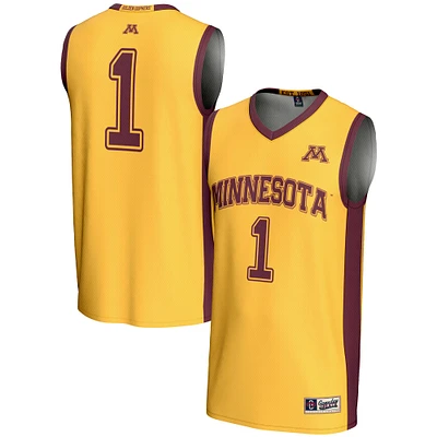 Unisex GameDay Greats #1 Gold Minnesota Golden Gophers Lightweight Basketball Jersey