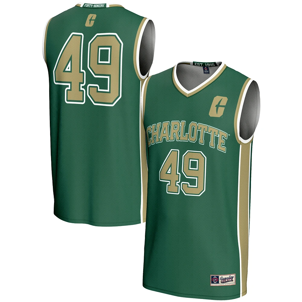 Unisex GameDay Greats #49 Charlotte 49ers Lightweight Basketball Jersey