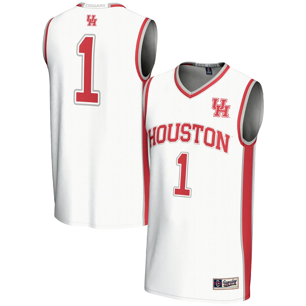 Unisex GameDay Greats #1 Houston Cougars Lightweight Basketball Jersey