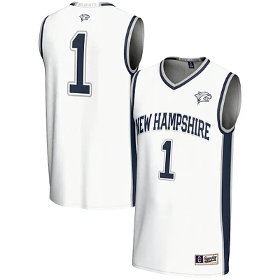 Youth GameDay Greats #1 New Hampshire Wildcats Lightweight Basketball Jersey