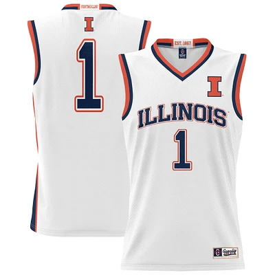 Youth GameDay Greats #1 Illinois Fighting Illini Lightweight Basketball Jersey