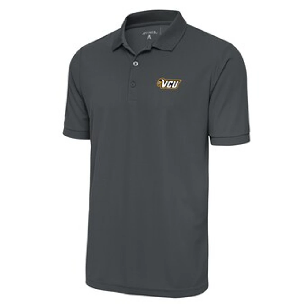 Men's Antigua Pewter VCU Rams Legacy Pique Polo
