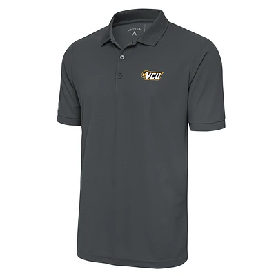 Men's Antigua Pewter VCU Rams Legacy Pique Polo