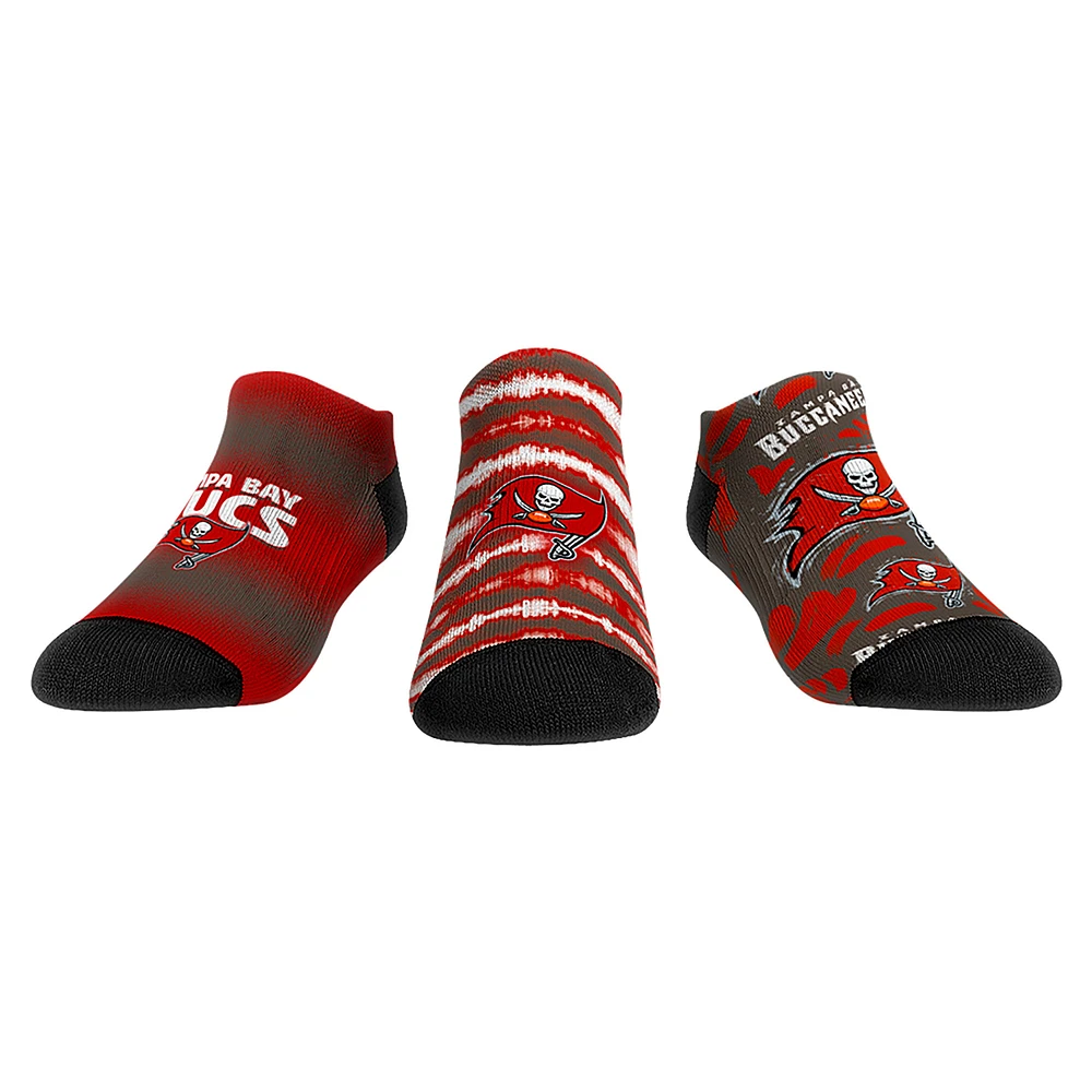 Unisex Rock Em Socks Tampa Bay Buccaneers Make Some Noise Three-Pack Low-Cut Set
