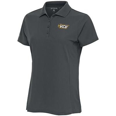 Women's Antigua Pewter VCU Rams Legacy Pique Polo
