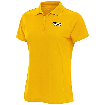 Women's Antigua Gold VCU Rams Legacy Pique Polo