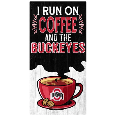 Ohio State Buckeyes 6" x 12" Coffee Wall Art