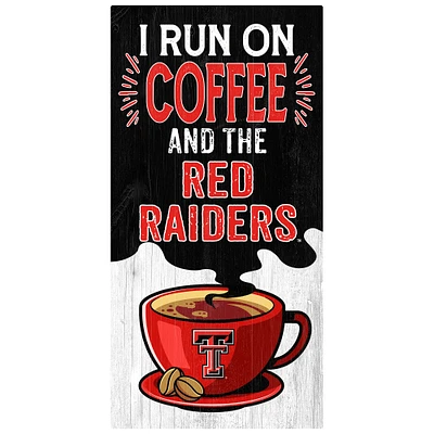 Texas Tech Red Raiders 6" x 12" Coffee Wall Art