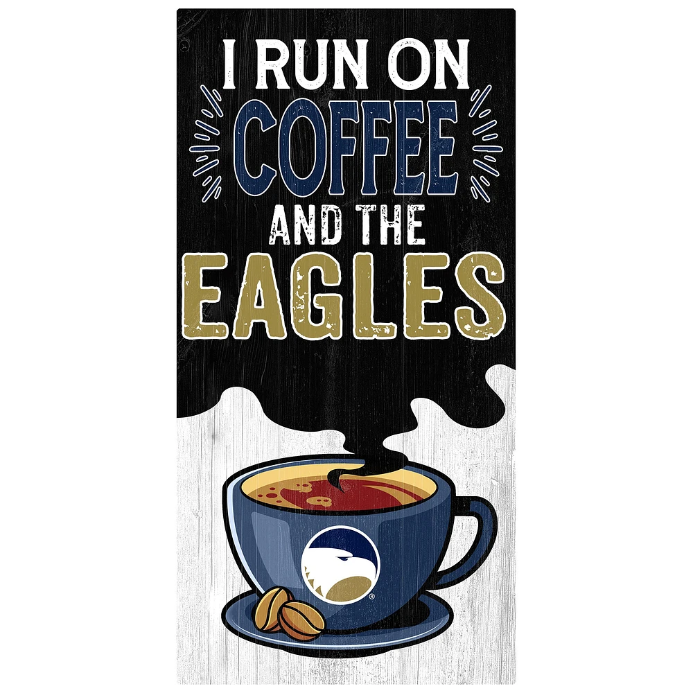 Georgia Southern Eagles 6" x 12" Coffee Wall Art