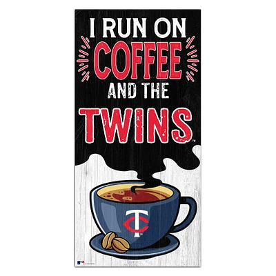 Minnesota Twins 6" x 12" Coffee Wall Art