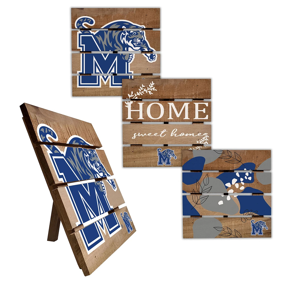 Memphis Tigers Four-Piece Hot Plate Set
