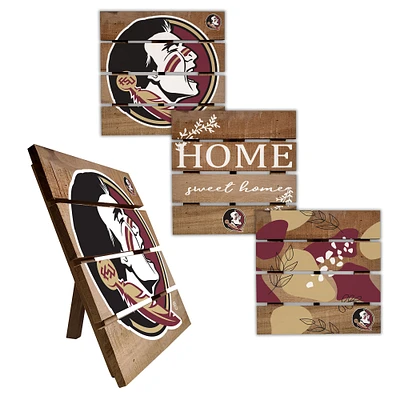 Florida State Seminoles Four-Piece Hot Plate Set