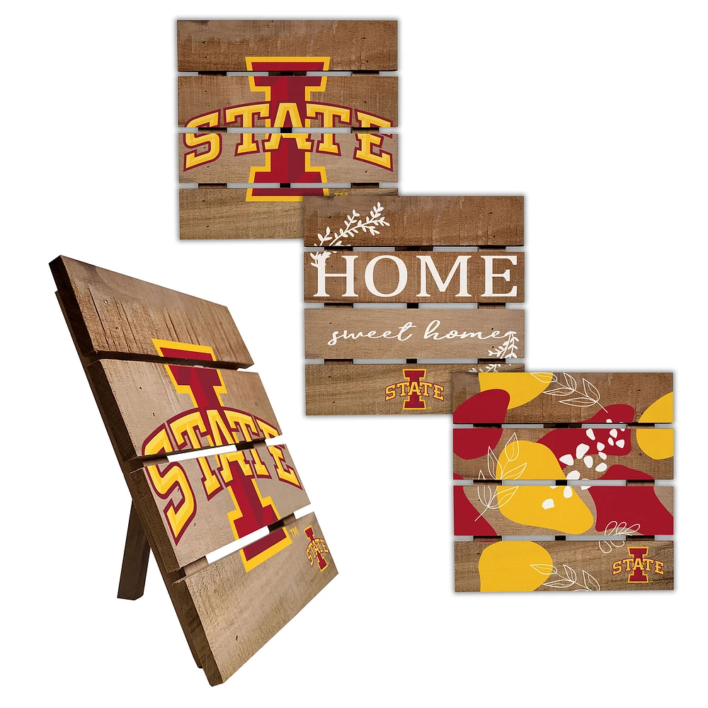 Iowa State Cyclones Four-Piece Hot Plate Set