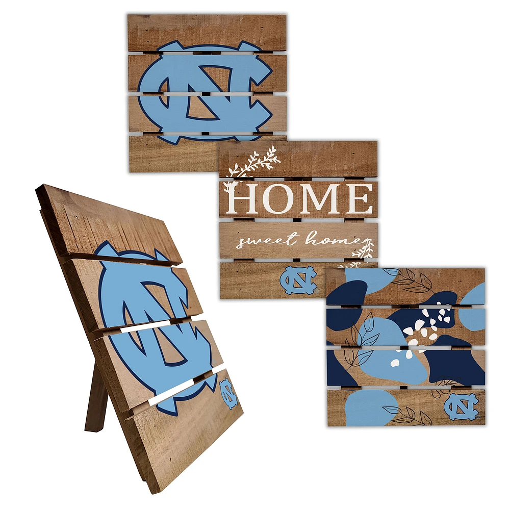 North Carolina Tar Heels Four-Piece Hot Plate Set