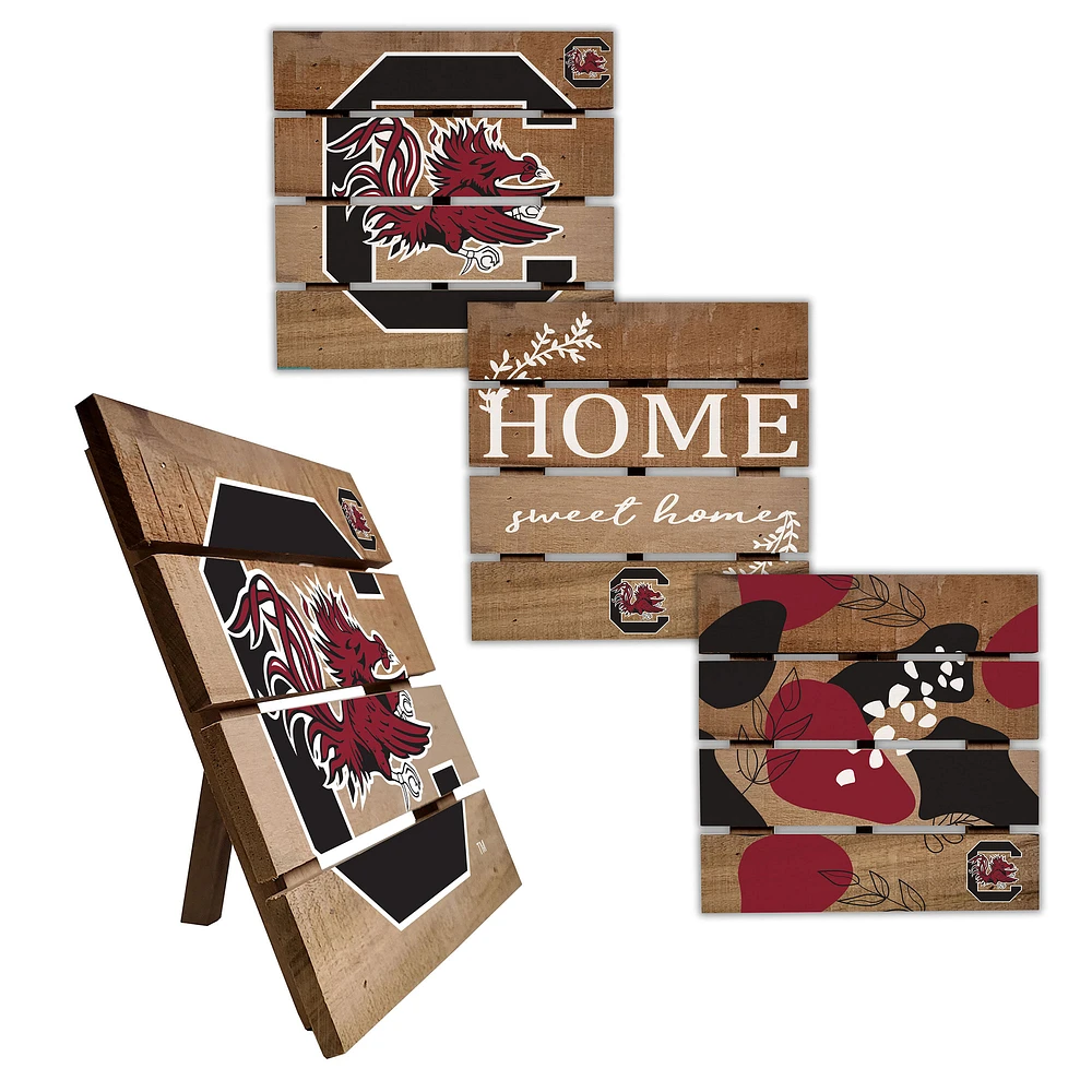 South Carolina Gamecocks Four-Piece Hot Plate Set
