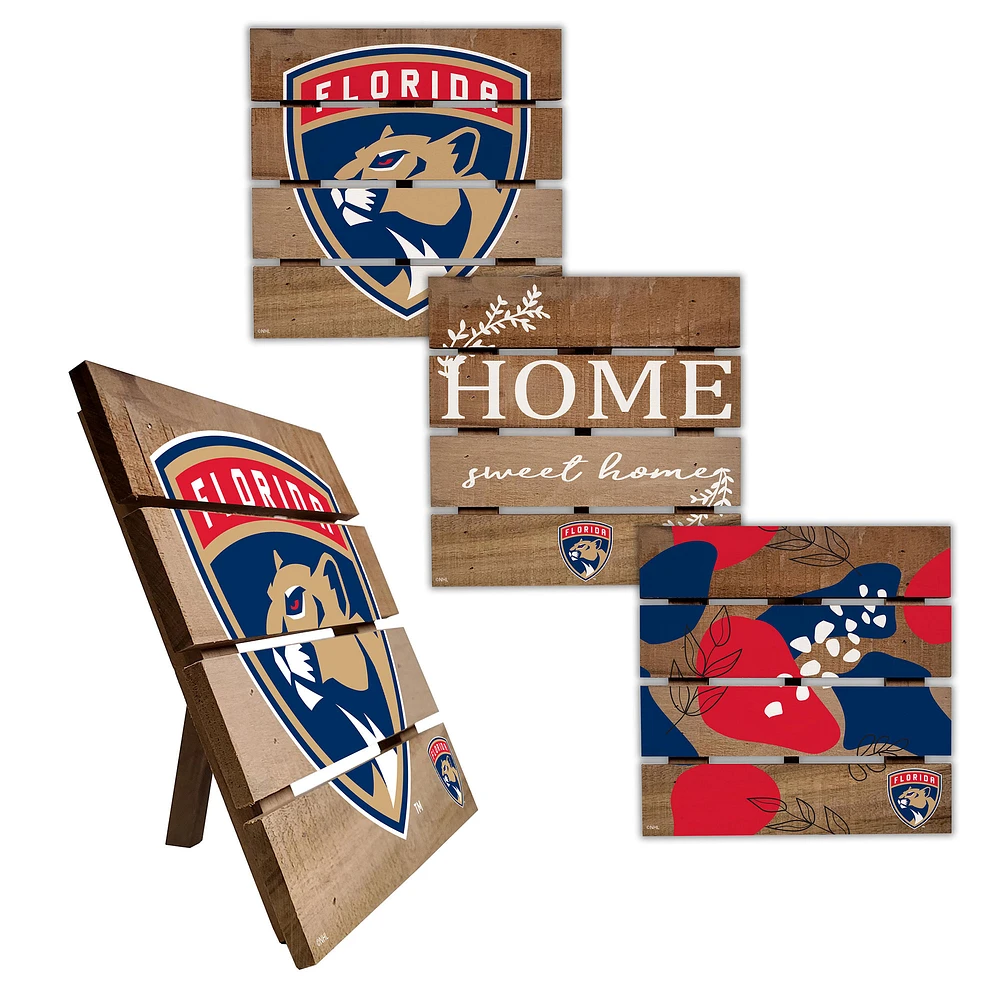 Florida Panthers Four-Piece Hot Plate Set