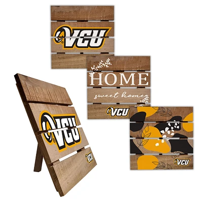 VCU Rams Four-Piece Hot Plate Set