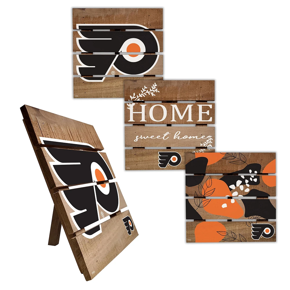 Philadelphia Flyers Four-Piece Hot Plate Set