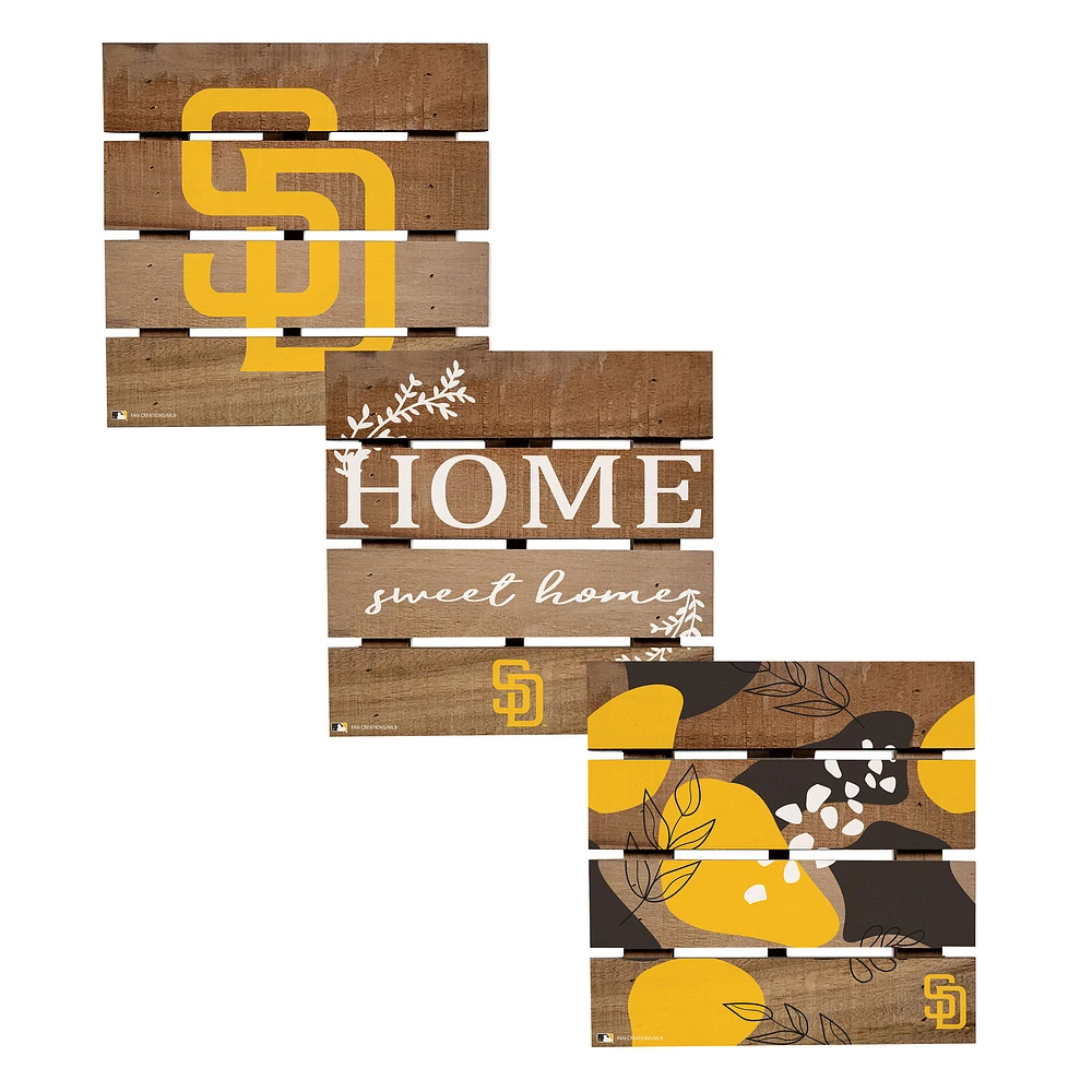San Diego Padres Four-Piece Hot Plate Set