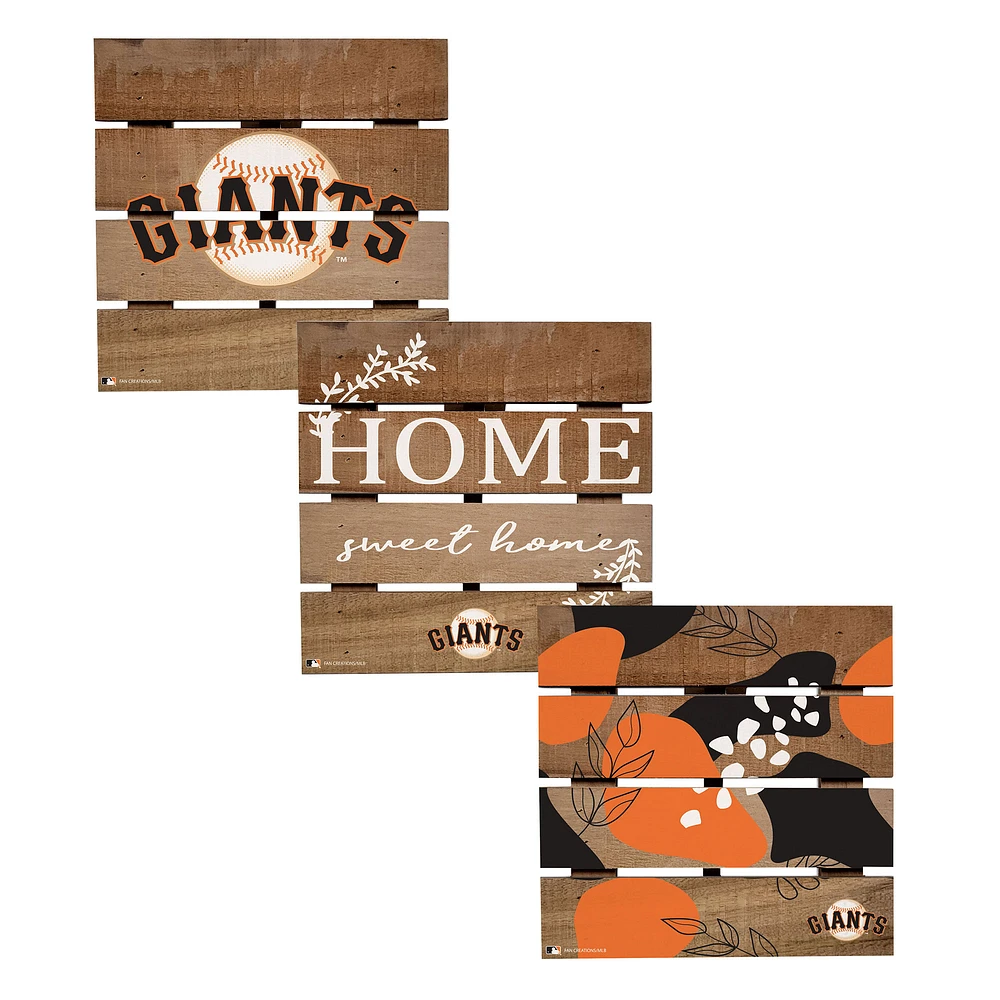 San Francisco Giants Four-Piece Hot Plate Set